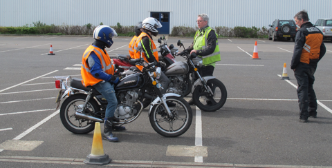 Camrider Peterborough motorcycle training CBT and Full test